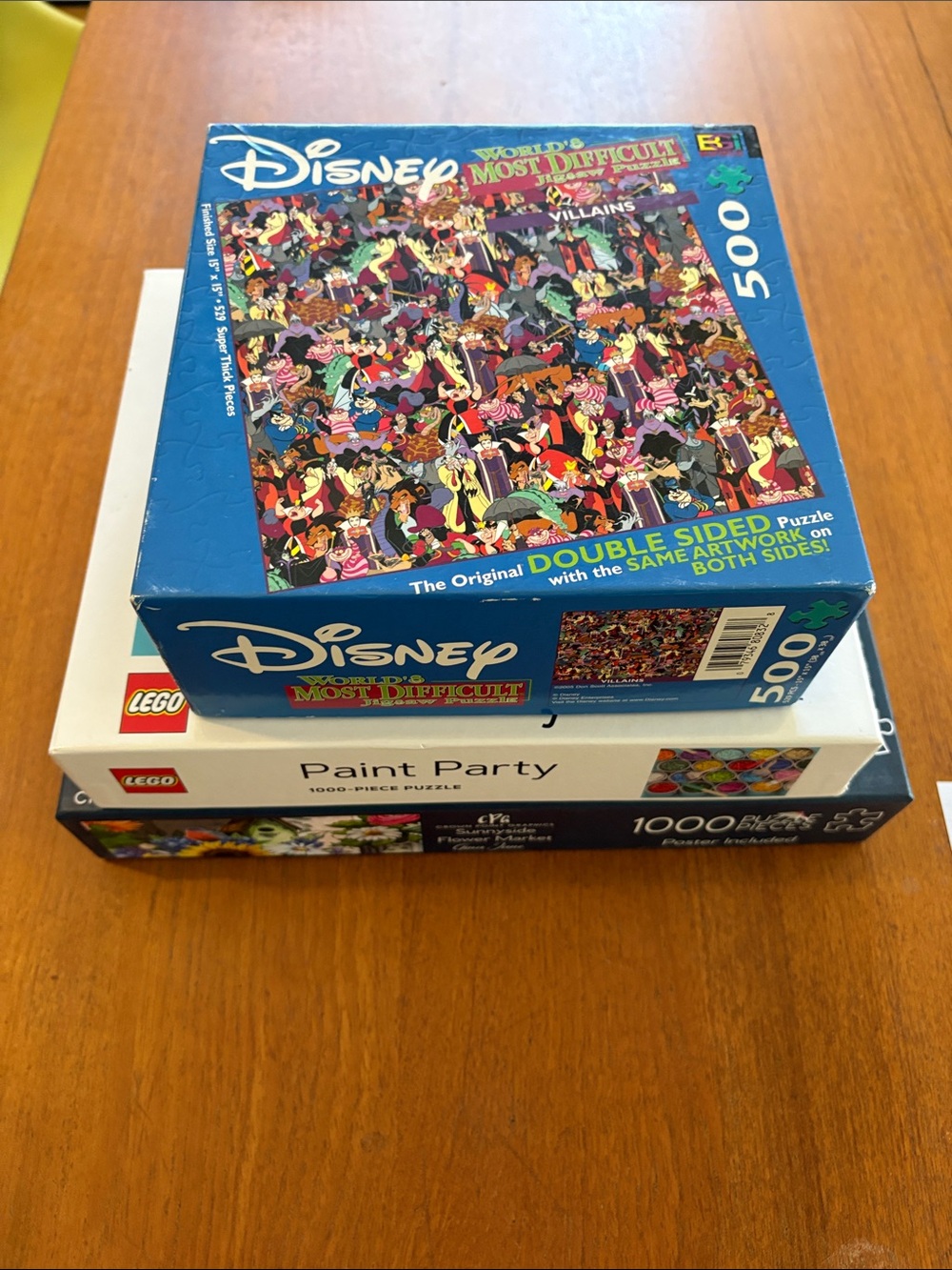 Lot of (3) Completed puzzles